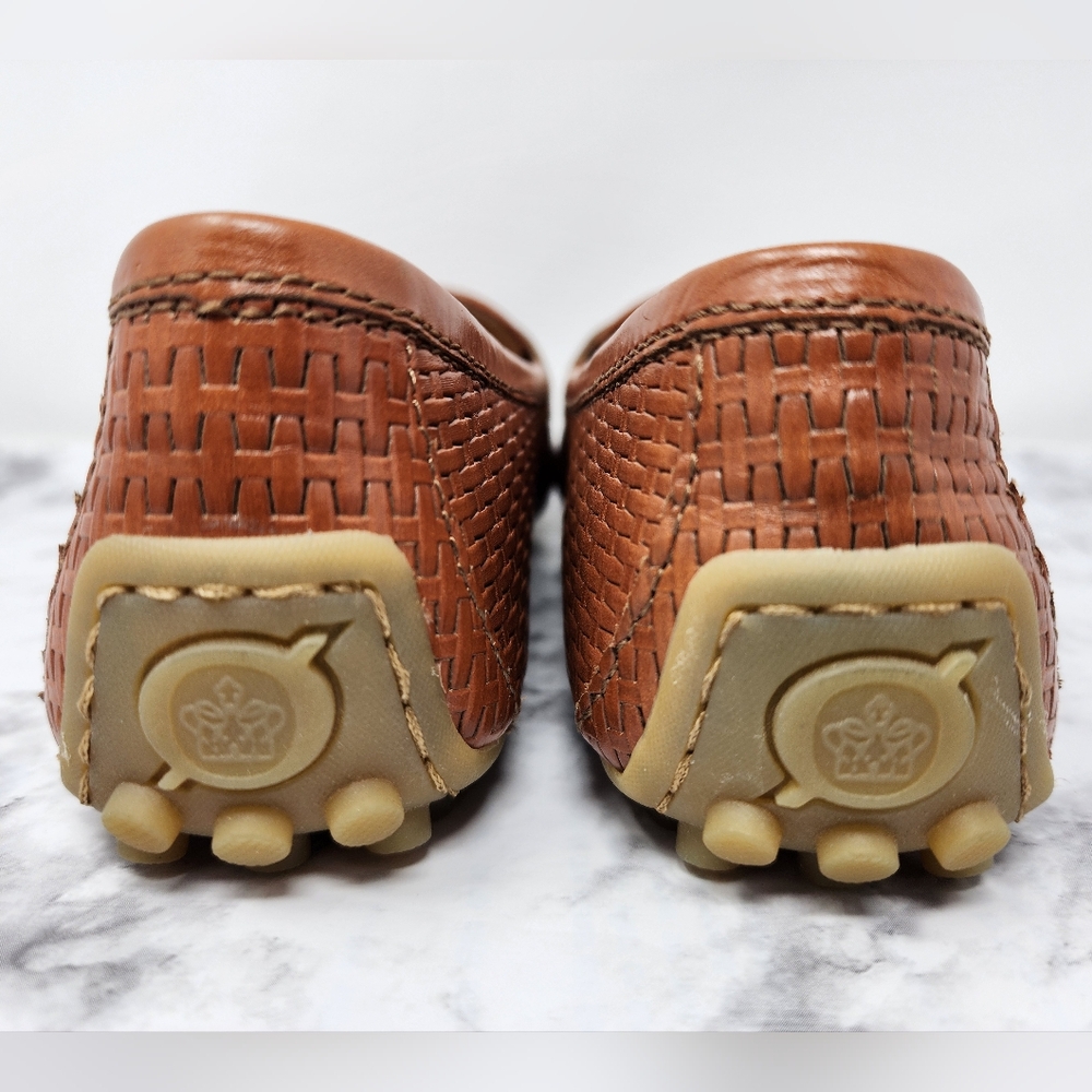 Born Malena Woven Leather Driving Loafers - Picture 12 of 12